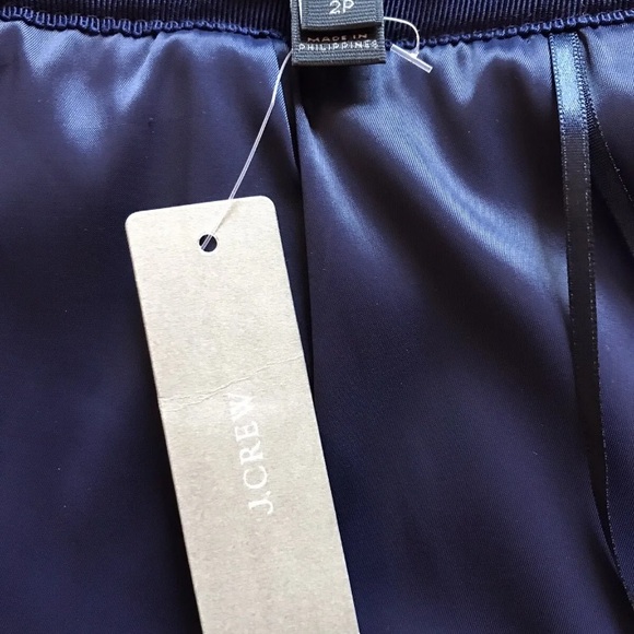 Women’s plaid skirt short blue new JCREW - Picture 4 of 9